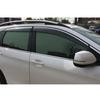 For Hyundai Elantra Avante 2016 2017 2018   Car Styling Stick Plastic Window Glass Wind Visor Rain/Sun Guard Vent 4PCs
