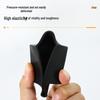 Silicone Anti-slip Chair Leg Cap - Heat Resistant, Square Rubber Sleeve for Steel Pipe with Protective Electroplated Finish