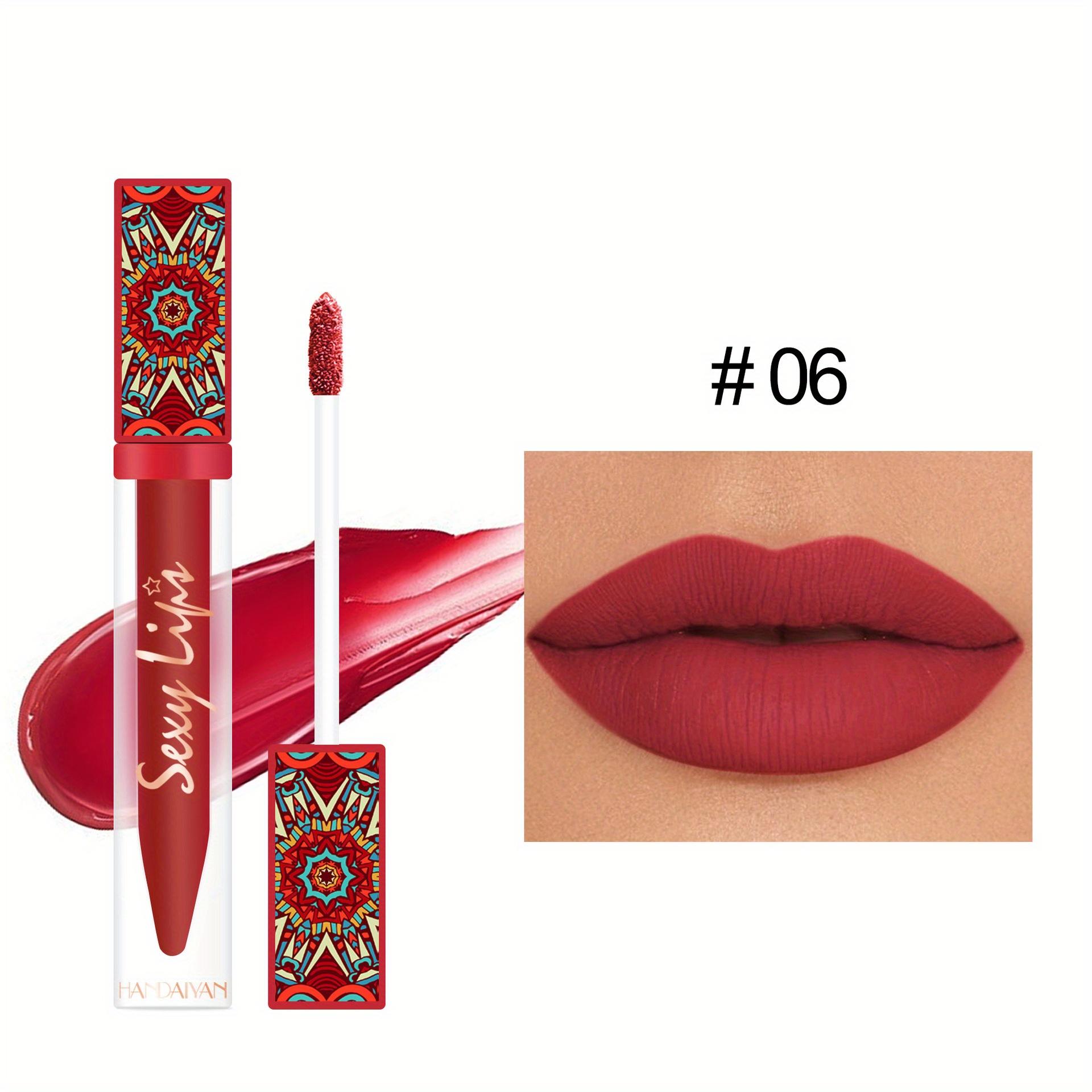 

Зволожуючий блиск для губ Bohemian Matte Non-stick Cup, стійкий, водостійкий, зволожуючий блиск для губ 06#