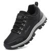 Men's Casual Shoes Outdoor Hiking Shoes Wear-resistant Non-slip Low-top Leather Surface Waterproof Off-road Hiking Shoes Men