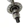 28/36Holes Bike Bicycle Front Rear Hub For Band Brake Screw Thread Freewheel Axle Iron Hubs Bicycle Accessories Parts