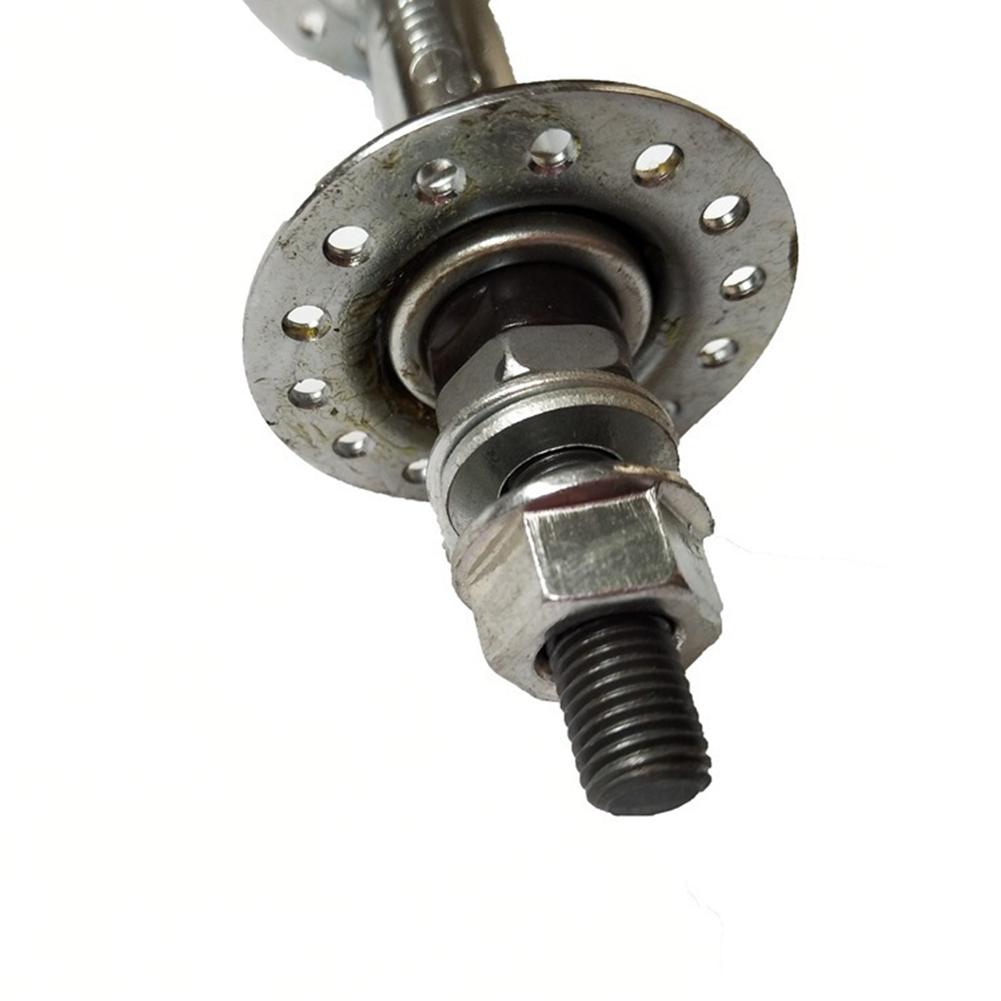 28/36Holes Bike Bicycle Front Rear Hub For Band Brake Screw Thread Freewheel Axle Iron Hubs Bicycle Accessories Parts
