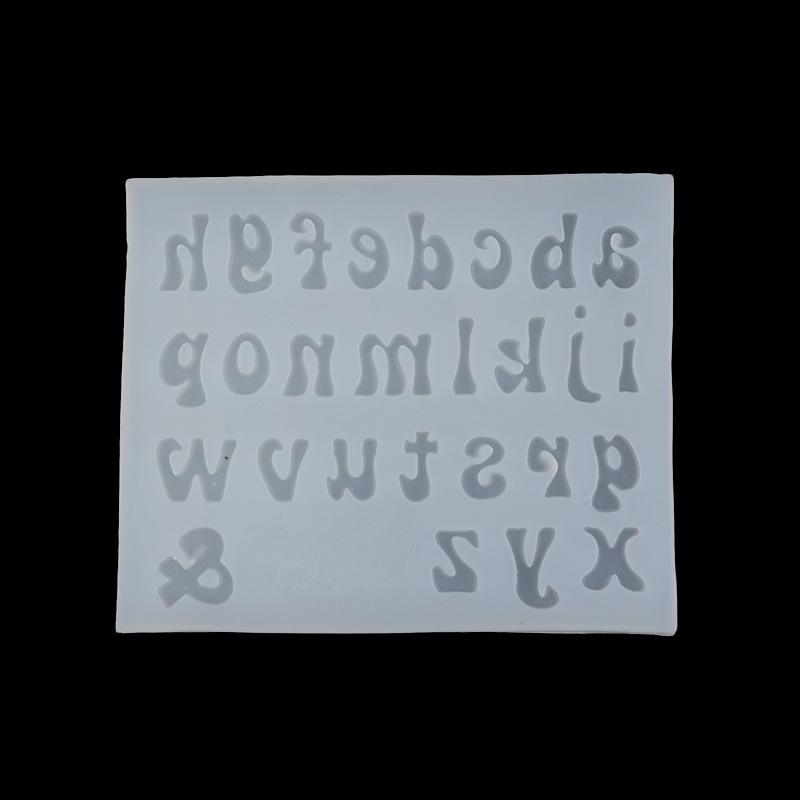 Matrițe Silicon Fondant Numere Litere 3D Ciocolată Prăjituri Decorare Prăjituri Unelte DIY Jeleu Biscuiți Copt Matriță de Imprimare