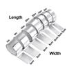 Aluminum Foil Tape 5-10m Waterproof Oil Proof Self Adhesive Kitchen Stove Sink Gap Seal Strip Heat Resistant for Countertop Edge