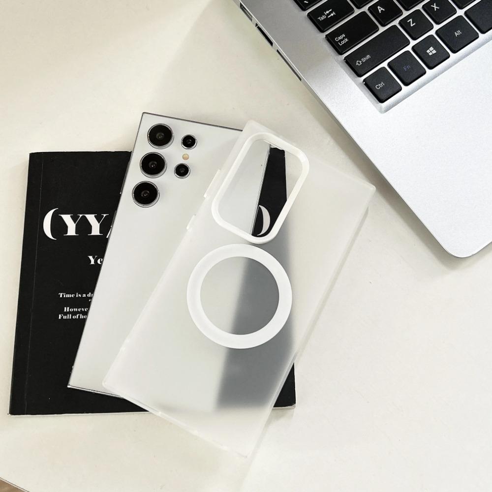 Fashion Matte Clear for Magsafe Case for Samsung Galaxy S26 Ultra Pro S25 Edge S24 S23 Plus A57 A37 A27 A17 A07 A56 A36 A26 A16 Wireless Charge Cover