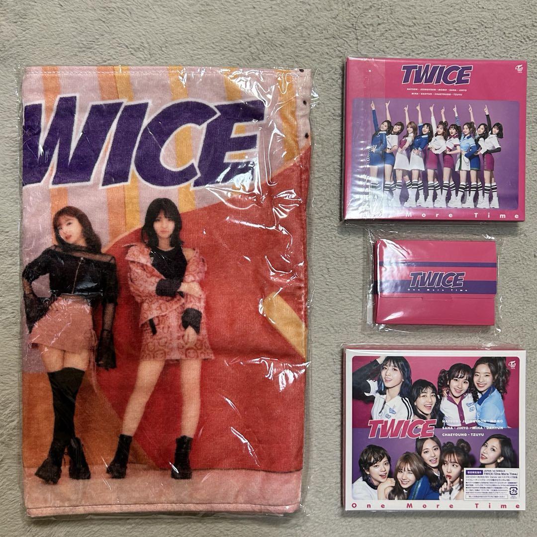 

[ИСПОЛЬЗОВАННАЯ] Карточка TWICE One More Time с полотенцем