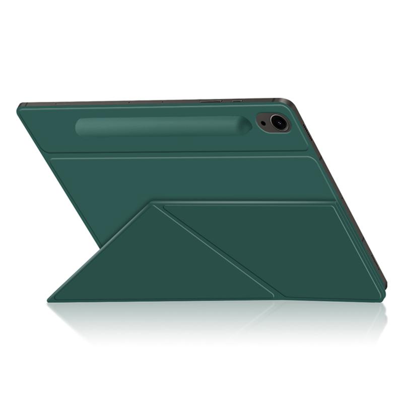Für Samsung Galaxy Tab S10 FE/S10/S9 FE/S9 Hülle Magnetischer V-Faltständer Tablet-Hülle mit Auto Sleep/Wake