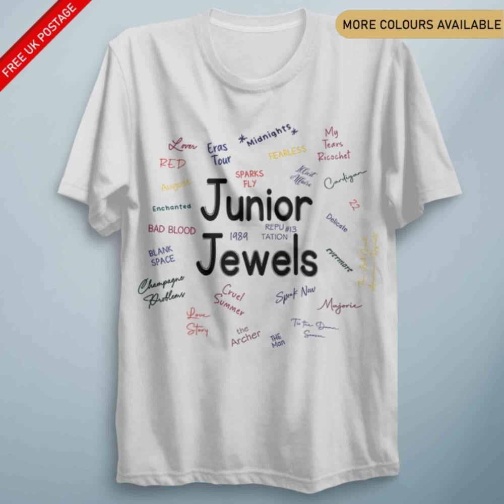 Adult Pop Music Junior Jewels Tshirt You Belong with Me Unisex Tee Music Lover S