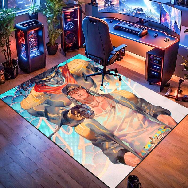 JoJo's Bizarre Adventure: Epic Characters Vibrant Art carpet Living room and bedroom mats printing Christmas gifts Fashion Art