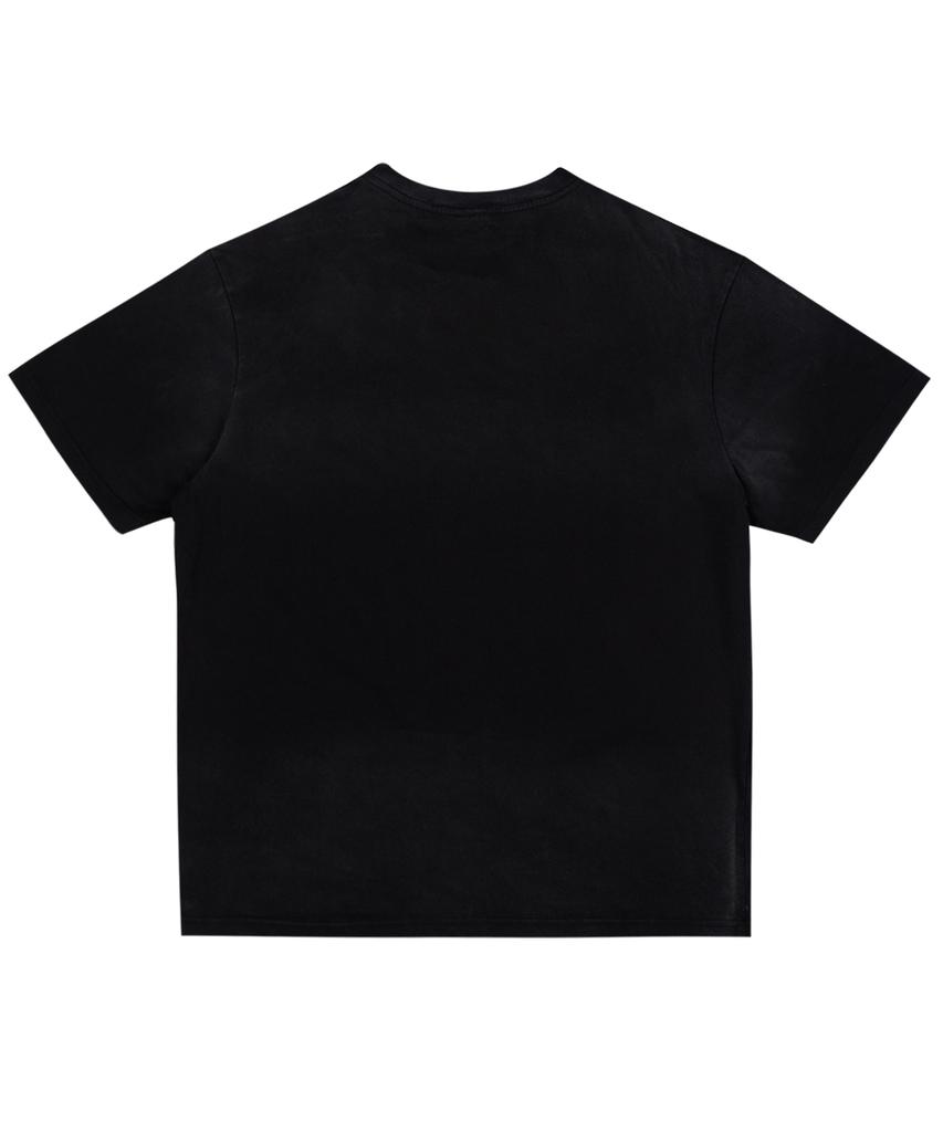 CREAM SODA LAB Crsdel Pigment Short Sleeve T-Shirt Black
