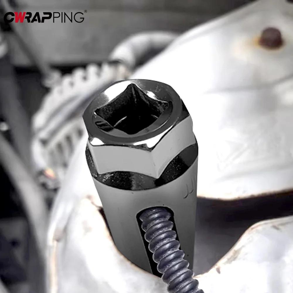 Car Oxygen Sensor Removal and Installation Tool 22mm 1/2" Drive Socket Wrench Special Tool for Repair Oxygen Sensor Removal Tool