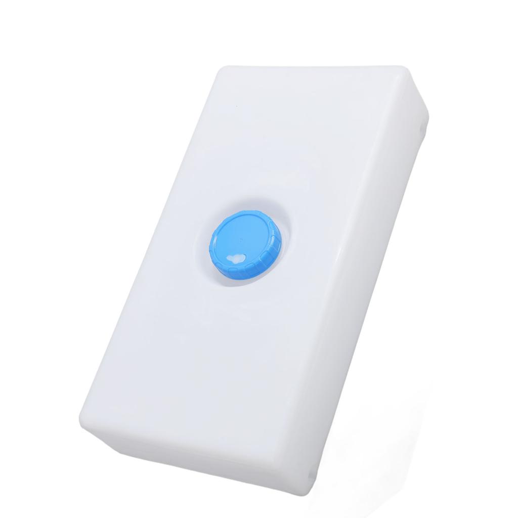 Fresh Water Holding Tank 8 Gallons Leakproof LLDPE 85mm Water Inlet for Camper Trailer Yacht Boat