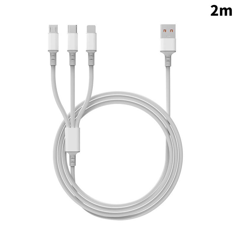 

3 в 1 120 Вт кабель для быстрой зарядки Type C Usb Micro для iPhone 14 13 12 11 X Pro Max Samsung Huawei Xiaomi телефон зарядное устройство кабель для передачи данных