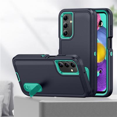 3-in-1 Hybrid Stoßfeste Rüstung Hülle Für Samsung S25 S26 S24 Ultra S22 Plus FE A53 A54 A15 A14 A13 A03S Matte Klappständer Abdeckung