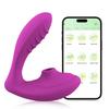 2 In 1 Stimulation Vibrator App Control With 10 Sucking Vibrating Modes For Women Clit G Spot Massage Stimulator Adult Sex Toy