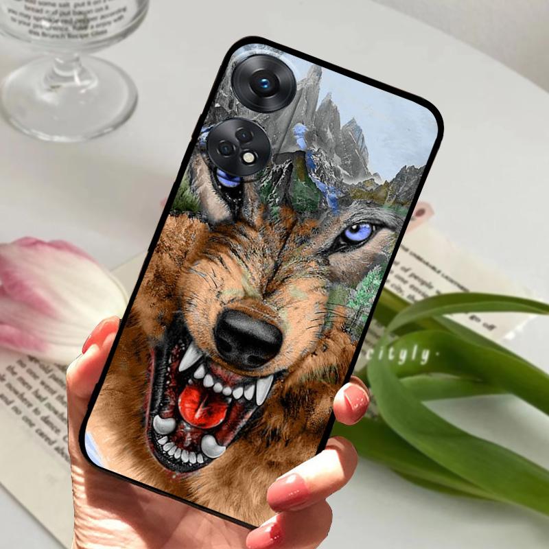 For Oppo Reno8 T 4G 5G Case Reno8T 8T Cool Fashion Soft Silicone TPU Phone Cover For OPPO Reno8 4G 5G Shockproof Bumper Fundas