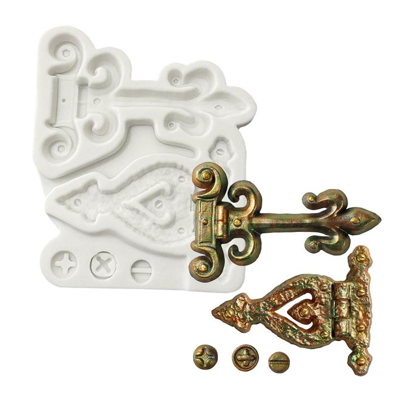 

Книга Ключи Винты Защелки Силиконовые Формы Сахарные Изделия Формы Для Выпечки Кексов Инструменты Для Украшения Торта Помадкой