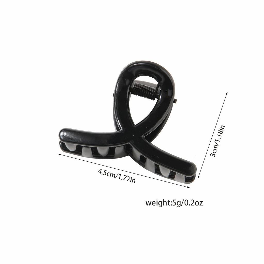 Minimalist Small Plastic Hair Clip - DIY Hairpin Base, Shark Clip, Jewelry Accessory