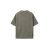 Customellow Beige Half Sleeve T shirT cwTam25622bex