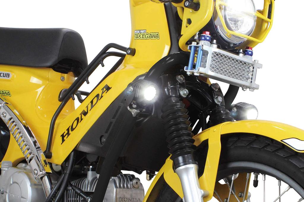 SP Takegawa LED Fog Lamp Kit for Vehicles with SP Takegawa Underframe Cross Cub 3.0 (950) (2 Pieces) 50/110 05-08-0571