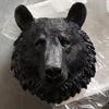 Nordic Style Resin Animal Head Wall Décor: Wolf & Lion