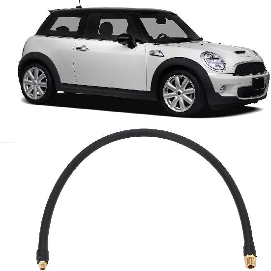 Tissting Tire Inflator Extension Hose 60cm Air Pump Tube with 5/16‑32 Male NPT and 1/4 Inch NPT Brass Fittings, 170psi Air Compressor Chuck Adapter