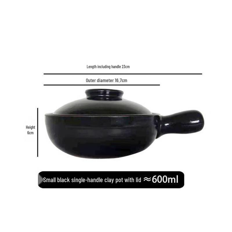 LIEI High-Temperature Clay Casserole Pot
