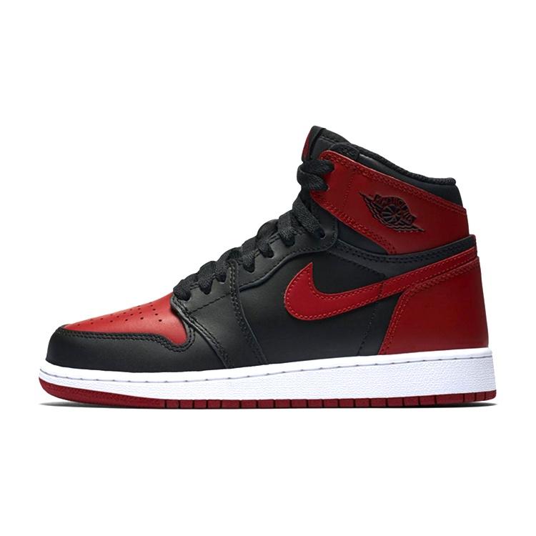 (GS) Air Jordan 1 Retro High OG Banned 2016 Kids 575441-001 EU 35.5