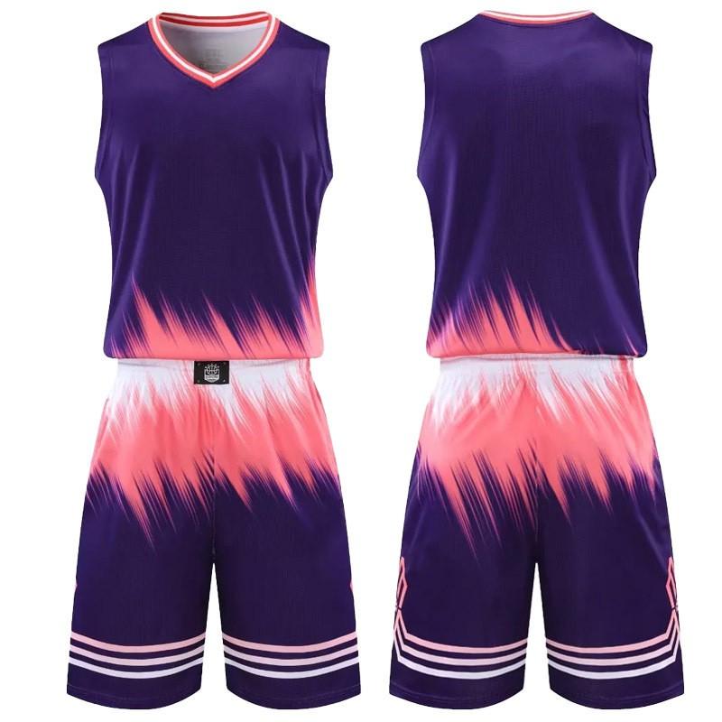 Mens Basketball Jersey Set Training Uniform Team Sport Shirt Sleeveless Vest Athletic Wear
