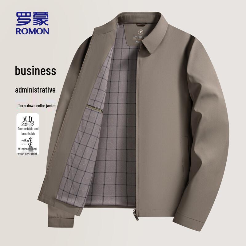 

ROMON Men s Fall Fashion Business Casual Jacket 6690 XL