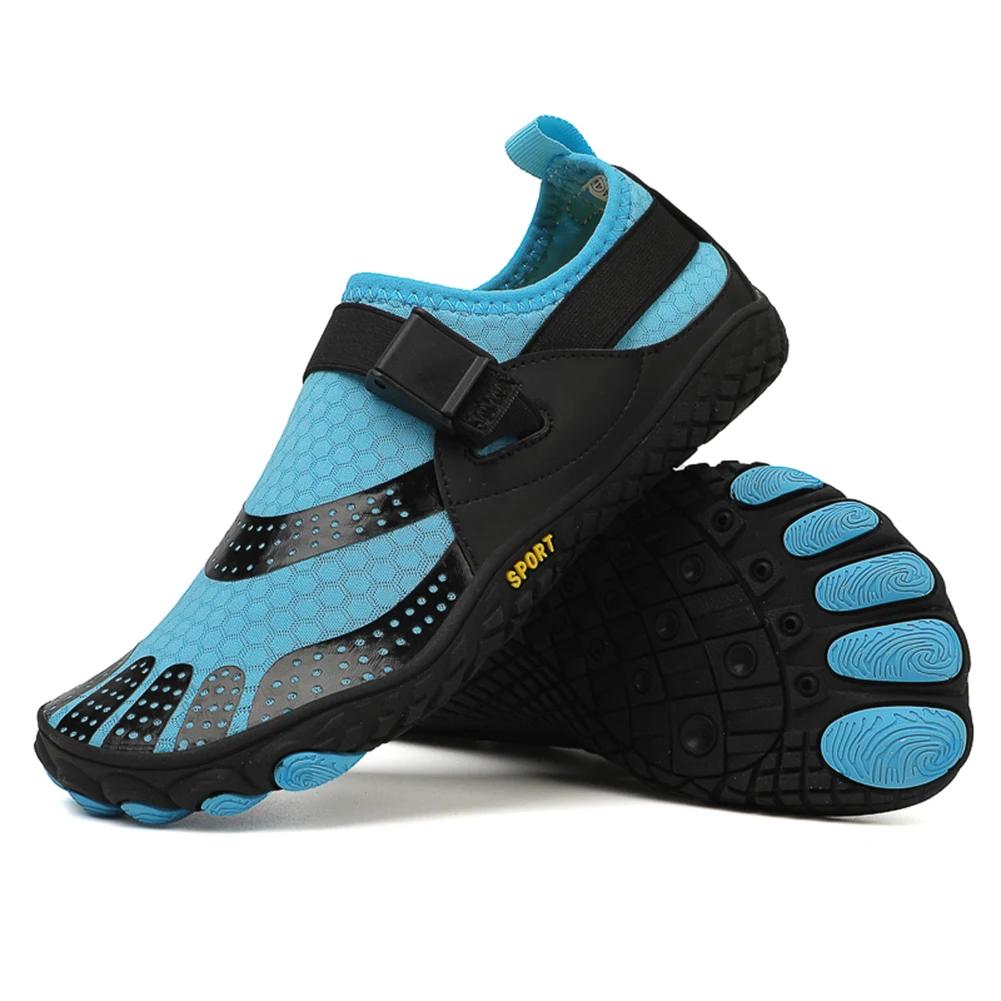 Men Women Beach Aqua Shoes Quick Dry Swimming Shoes Breathable River Sea Aqua Shoes Sneakers Size 36-45 For Training Gym Running
