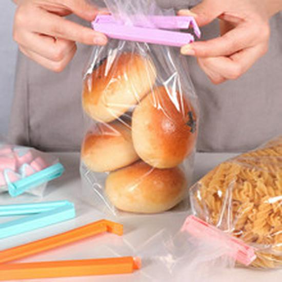 12-Piece Kitchen Sealing Clip Set: Large, Medium, Small Sizes for Tea and Food Bags