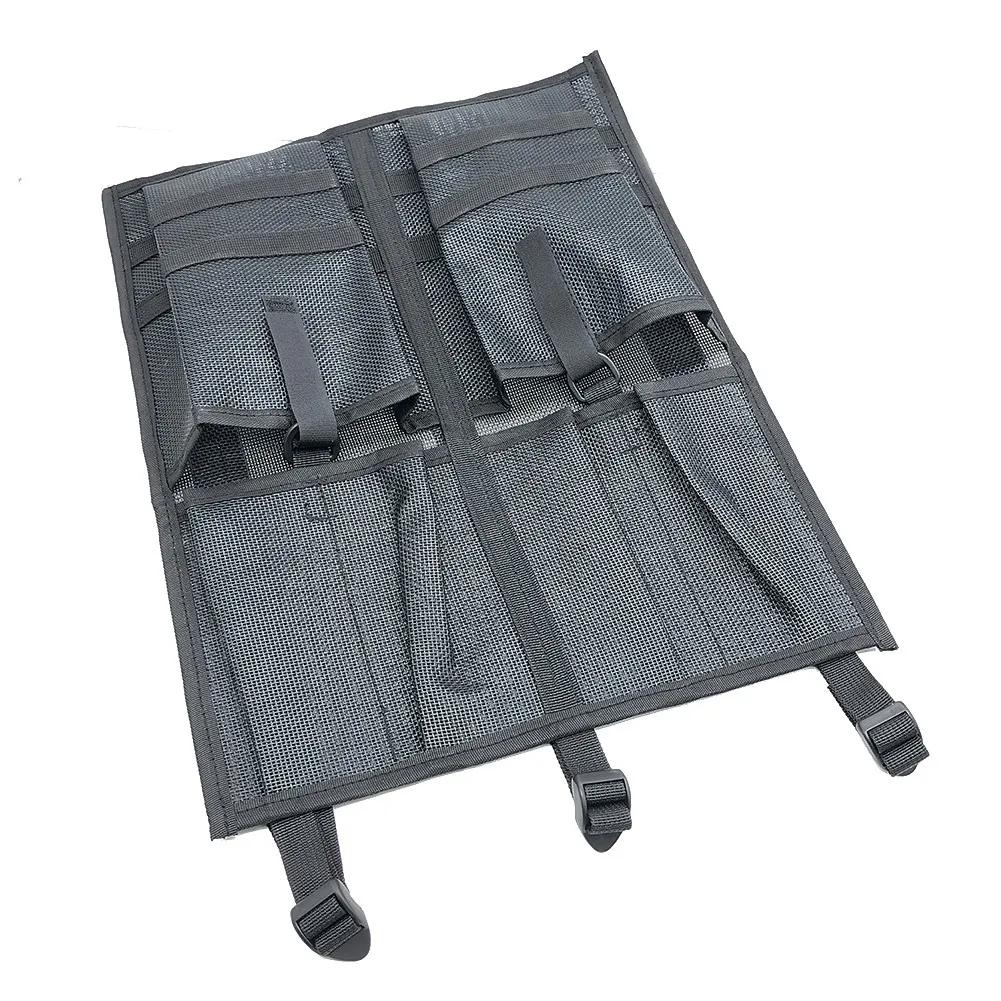 Nylon Mesh Kayak Under Seat Storage Bag Kayak Canoe Tool Organization Pouch Sheet