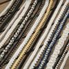 Beads Decoration Ribbon Edge Gold White Edge Trim Applique Trim Fabric Trim  Craft Projects