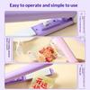 Mini Ceramic Curling Iron Portable Hair Curler Corrugate Wave Dry Wet Use for Long Lasting Fluffy Hairstyle Daily Use
