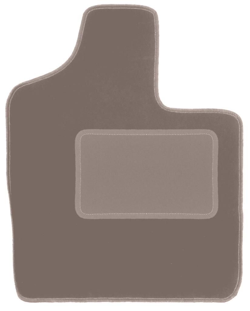 Beige Driver's Mat For: Chrysler Town&Country IV Minivan (2000-2008)