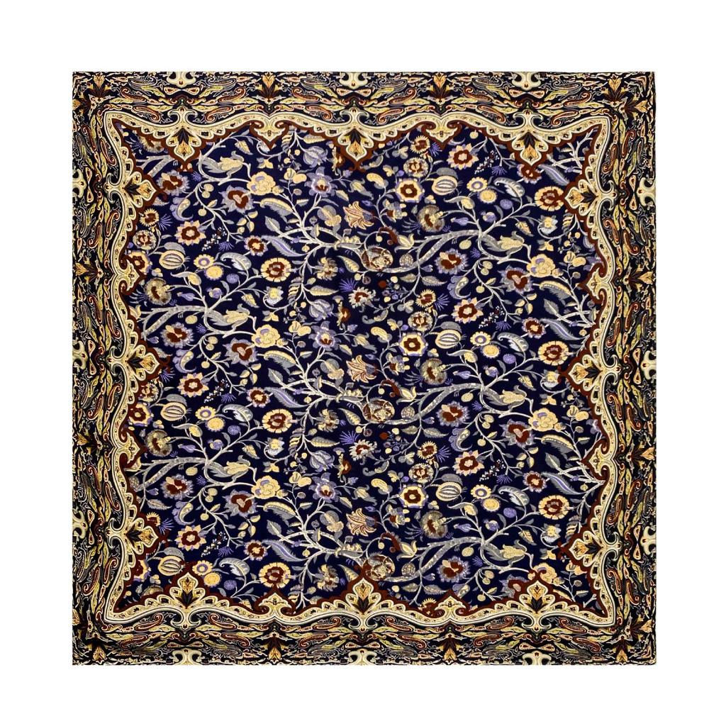 High-quality Luxurious Silk Scarves Headband Scarfs Neck Scarf For Women Chain Silk Scarf Women's Decorative Shawl EMA