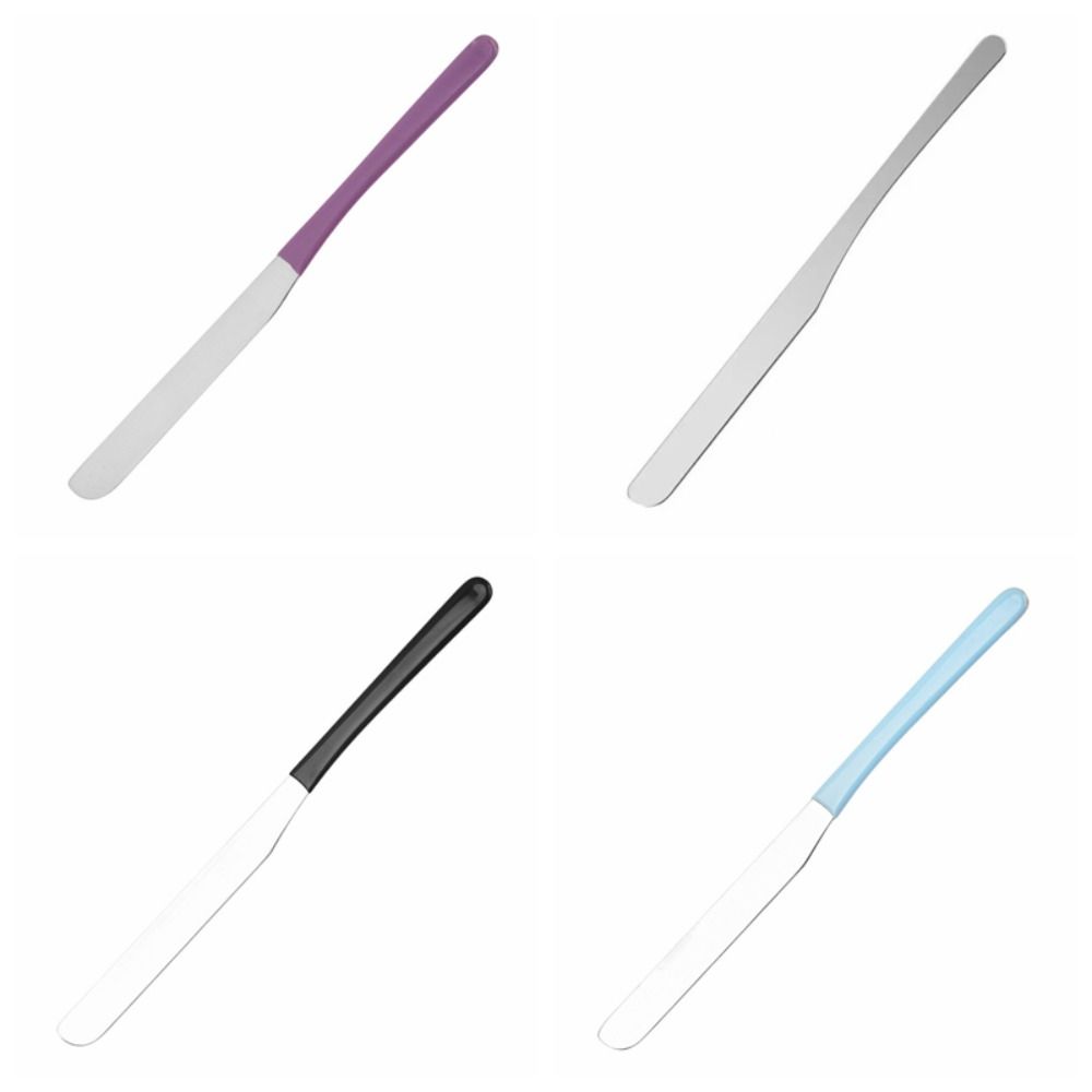 Durable Stainless Steel Foundation Spatula Professional Makeup Palette Tool  Girl