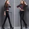 TeddyShop Skinny Denim Stretch Skinny Black Size M Jeans, Women's High-Waisted Pants, Washed, (p115), (27)