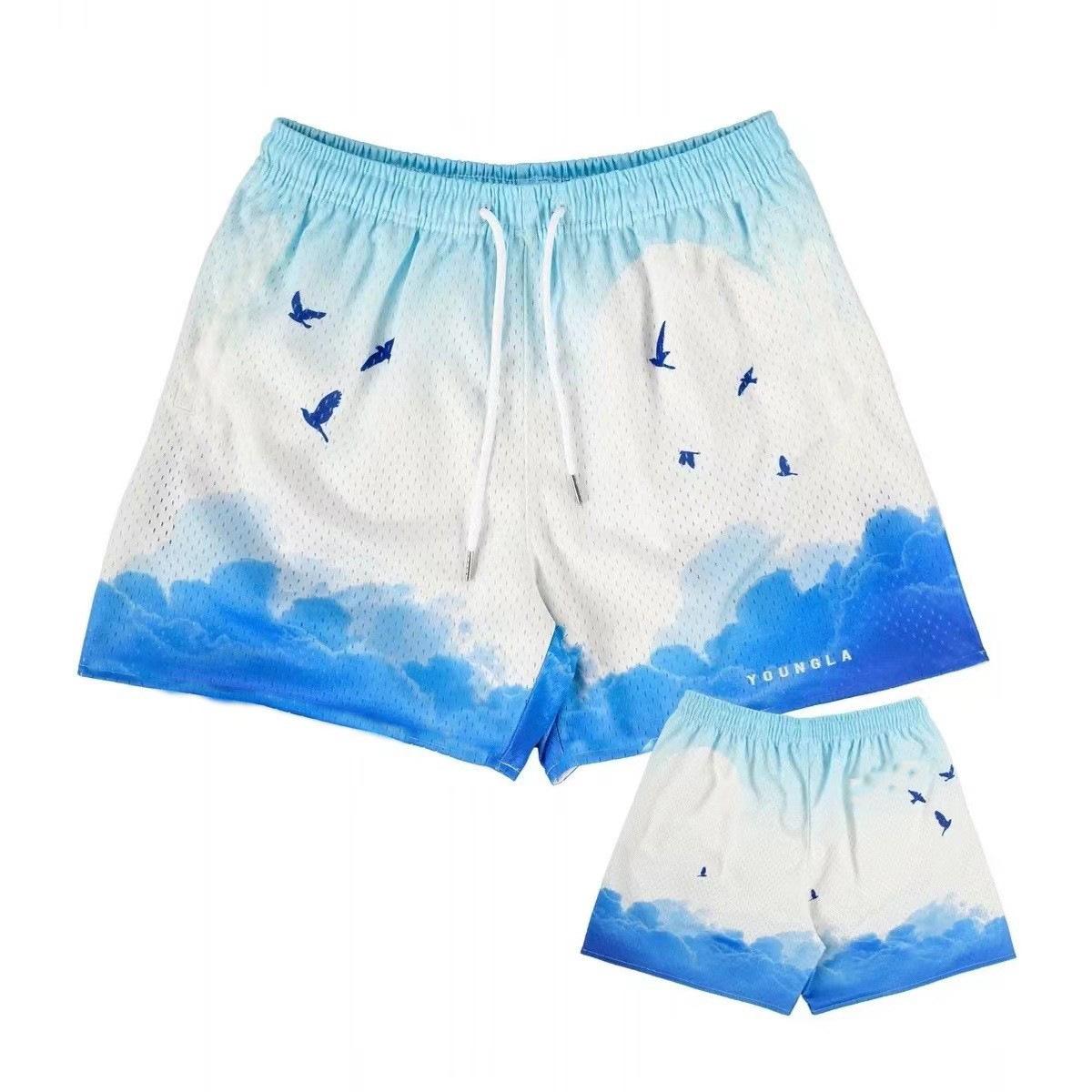 

Мужские новые кампусные быстросохнущие дышащие шорты для баскетбола, бега, фитнеса XXXL