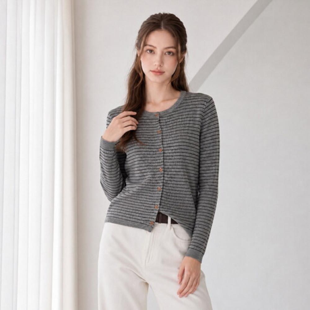 Olivier S cloSet Stripe Knit Cardigan O2608cd029c