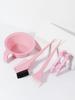5pcs/set hair dye color brush bowl set hair styling fixed hair clip hair dye hair styling accessories Special for real hair wigs