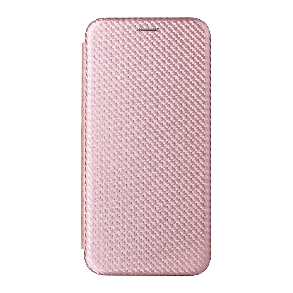 

Compatible Huawei Honor X8B Carbon Fiber Flip Case with Card Slot - Retro Style Protective Cover Huawei Honor X8B Carbon Fiber рожевий