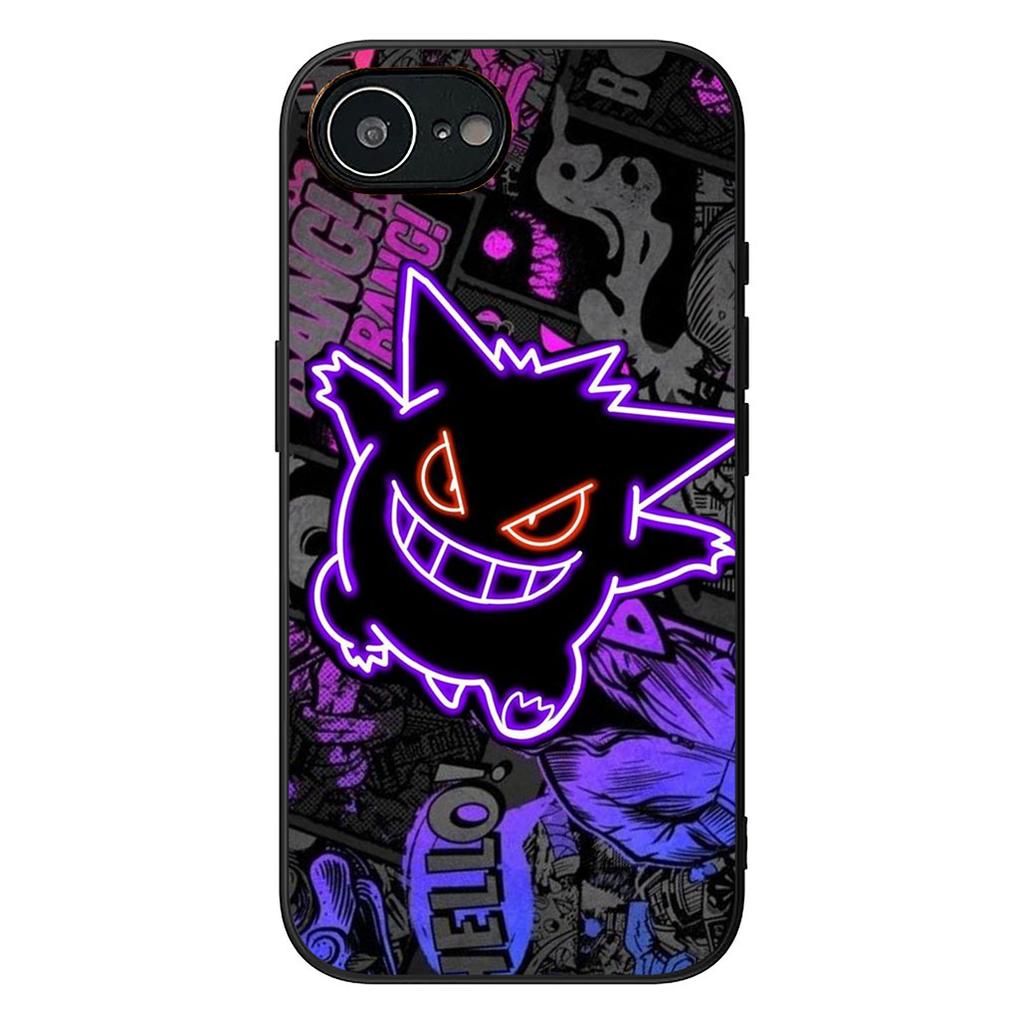 P-Pikachus P-Pokemons GO Gengar Protective Cover for OPPO A40 A60 A80 A38 A18 A17 A16 A78 A79 A54 A25 A57 4G 5G Phone Case