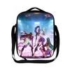 Borsa termica per il pranzo del gruppo di caccia alle streghe Kpop borsa a tracolla per ragazzo scuola elementare borsa a tracolla con cartoni animati borsa da picnic portatile KTB