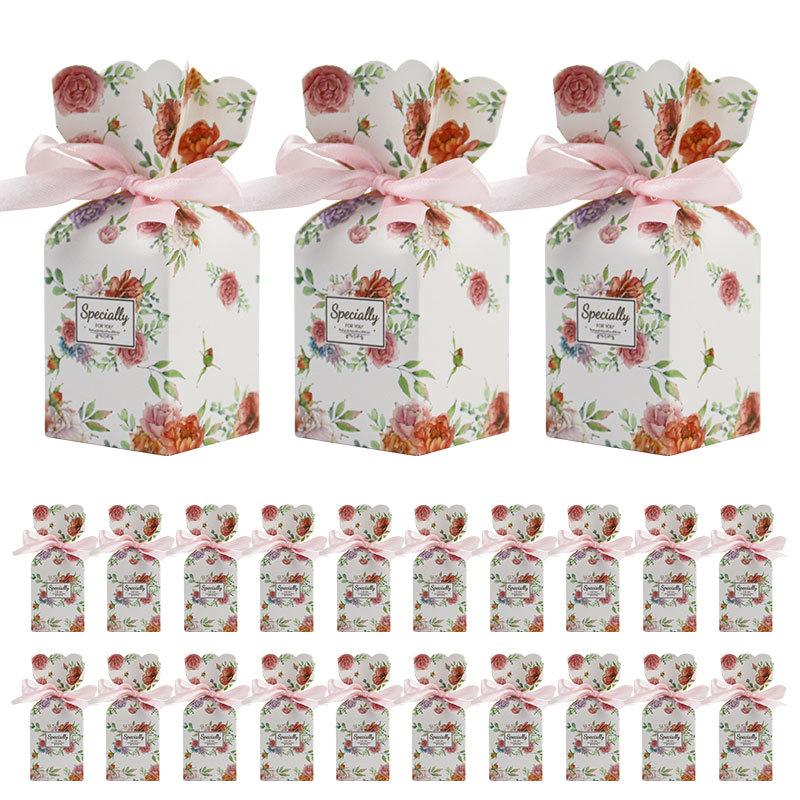 

European Sugar Box, Wedding Party Gift Candy Box Creative Vase Packaging Box