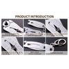 Thread Size Measuring Keychain Nut And Bolt Measuring Keychain Lightweight And Compact Thread Size Verification Tool