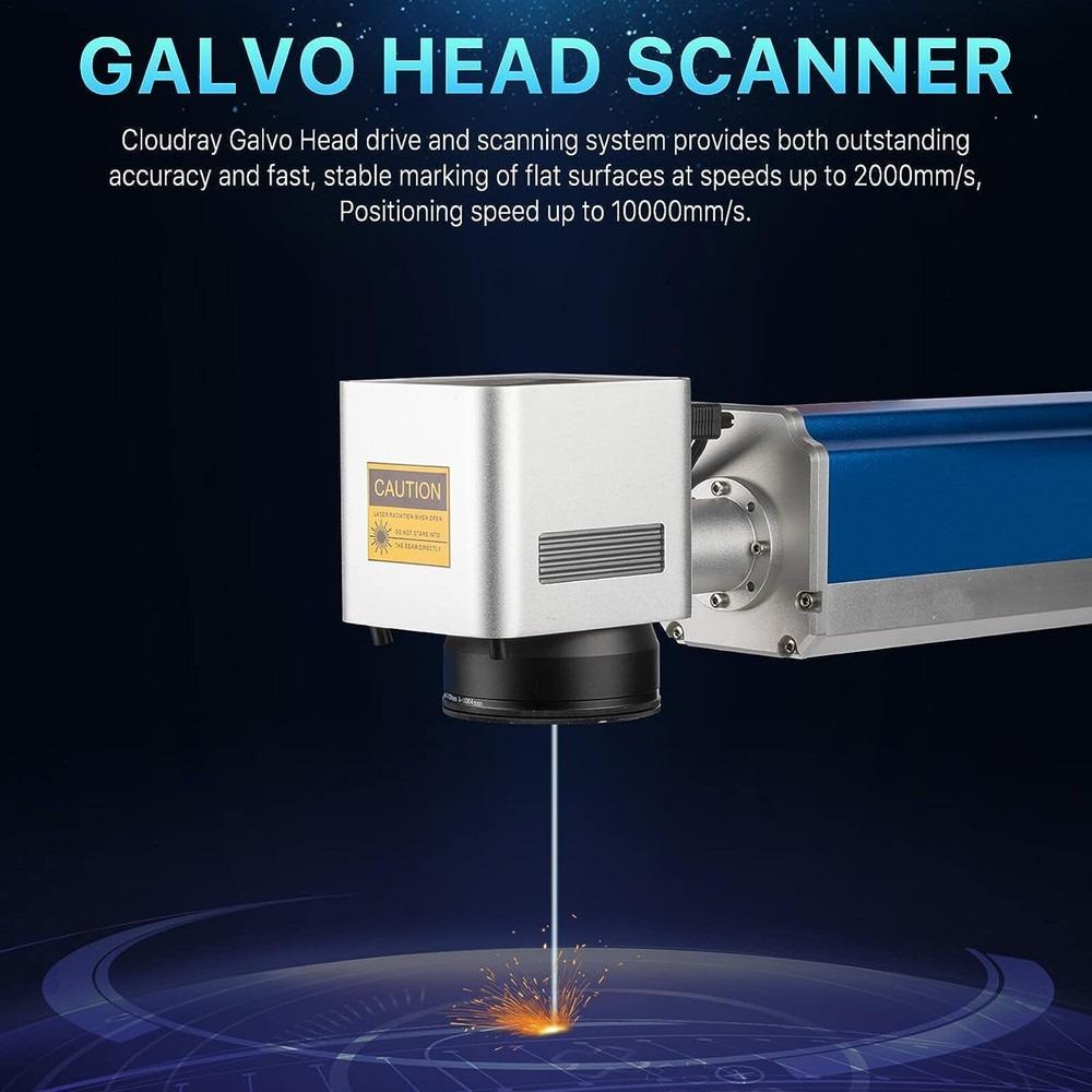 20W Fiber Laser Engraving Marking Machine Cutting Machine 150×150mm