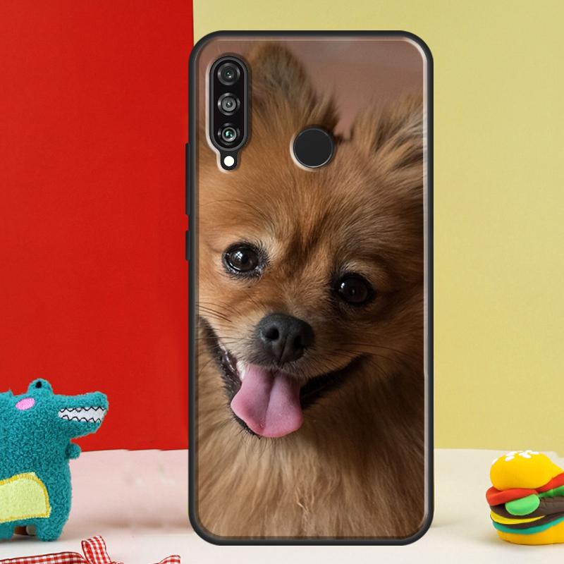 Pomeranian Dog For Huawei P30 Pro P60 P50 P20 P40 P Smart Nova 9 5T Honor Magic 5 Lite X8 X9 a 50 70 Case