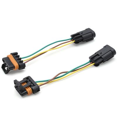 New 2X LED Headlight Harness Plug Repair Kit For Polaris RZR 800 900 2411711 2411712
